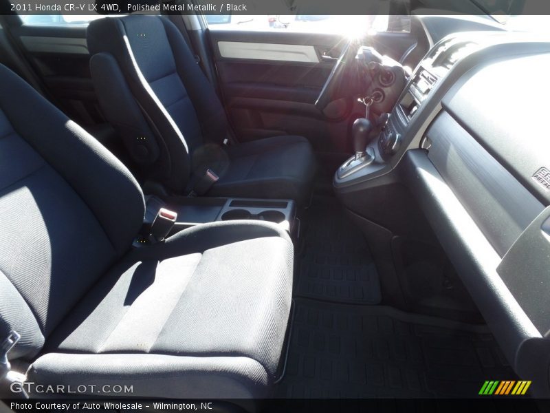 Polished Metal Metallic / Black 2011 Honda CR-V LX 4WD
