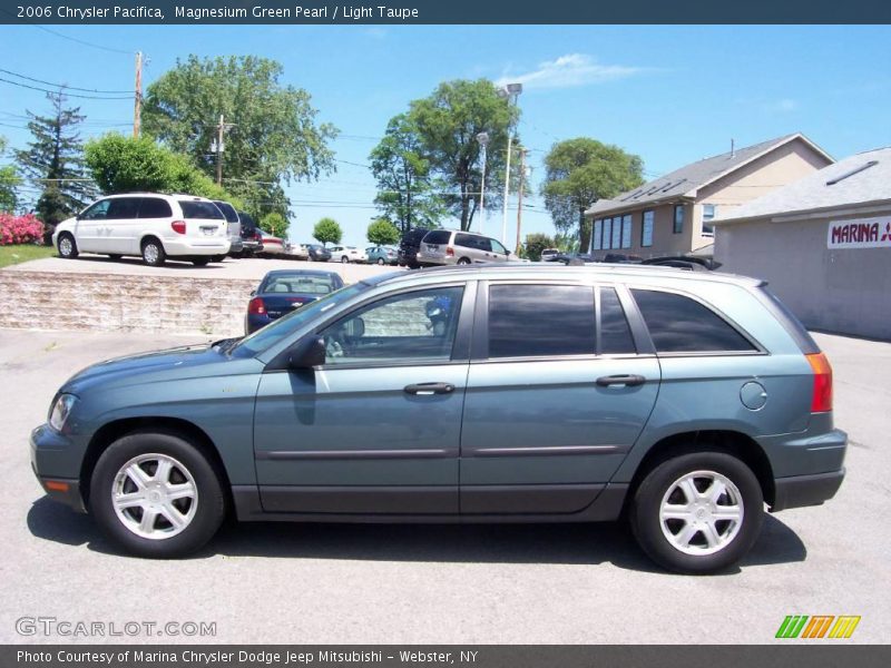 Magnesium Green Pearl / Light Taupe 2006 Chrysler Pacifica