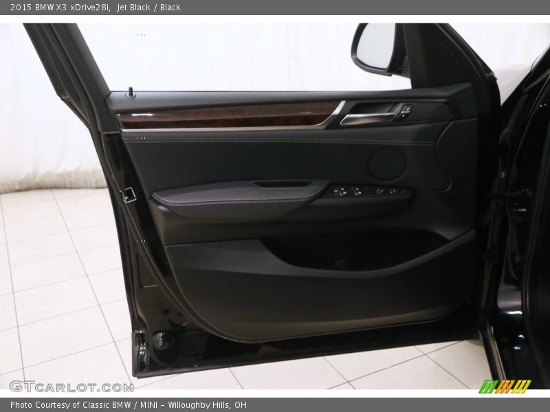 Jet Black / Black 2015 BMW X3 xDrive28i