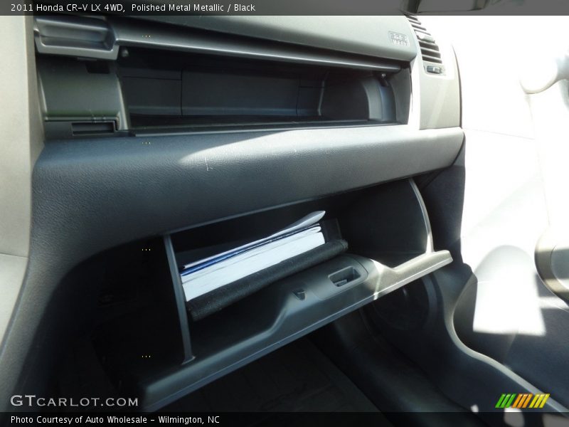 Polished Metal Metallic / Black 2011 Honda CR-V LX 4WD