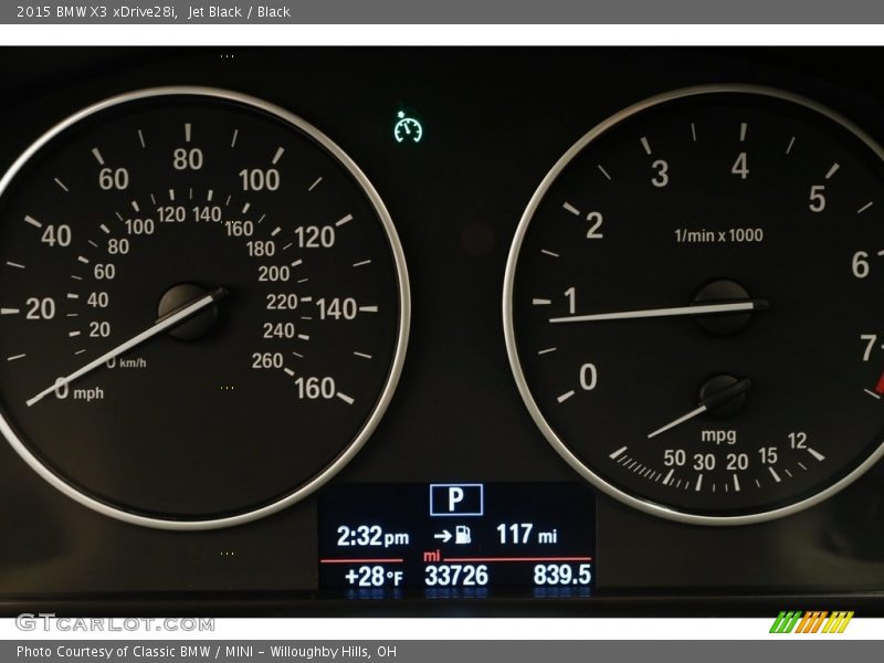 Jet Black / Black 2015 BMW X3 xDrive28i