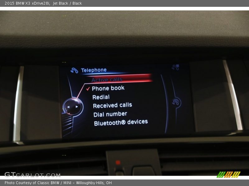 Jet Black / Black 2015 BMW X3 xDrive28i