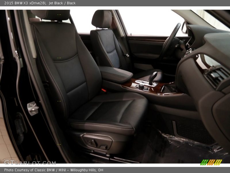 Jet Black / Black 2015 BMW X3 xDrive28i