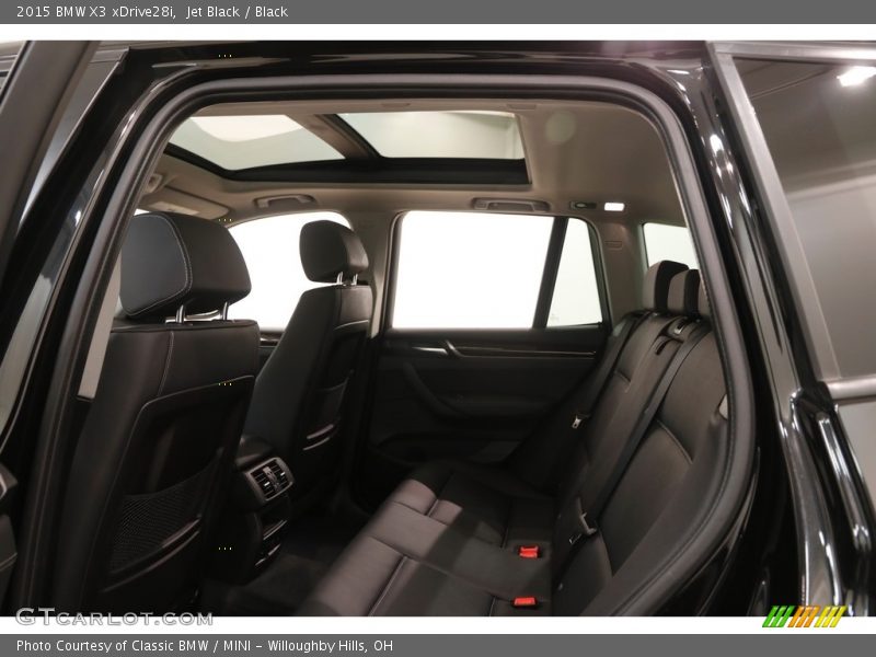 Jet Black / Black 2015 BMW X3 xDrive28i