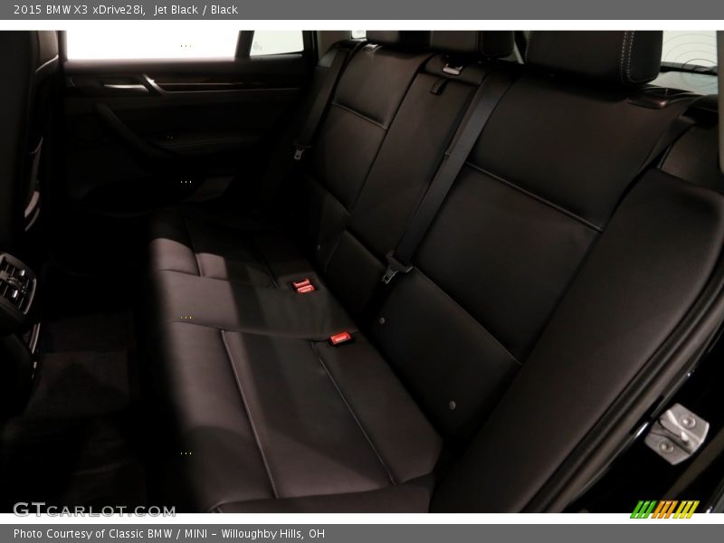Jet Black / Black 2015 BMW X3 xDrive28i