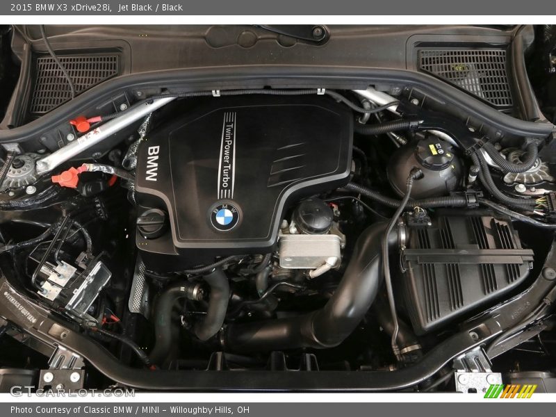 Jet Black / Black 2015 BMW X3 xDrive28i