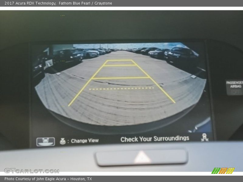 Fathom Blue Pearl / Graystone 2017 Acura RDX Technology