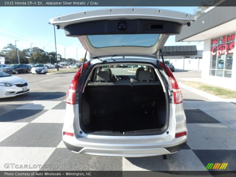 Alabaster Silver Metallic / Gray 2015 Honda CR-V EX