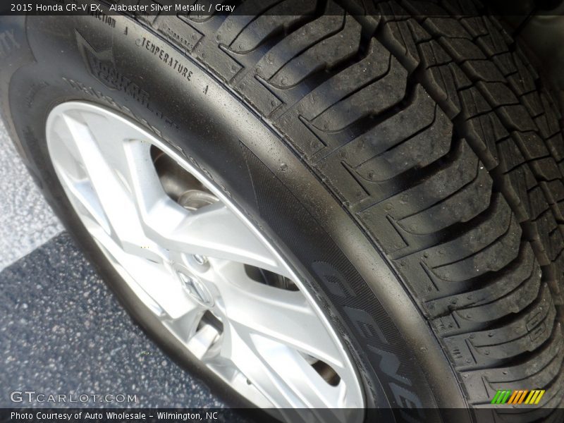 Alabaster Silver Metallic / Gray 2015 Honda CR-V EX