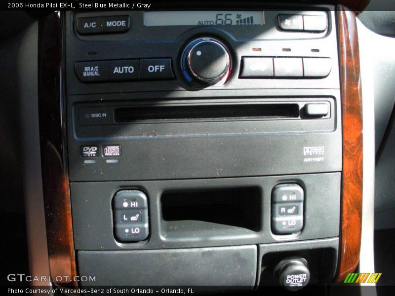 Steel Blue Metallic / Gray 2006 Honda Pilot EX-L