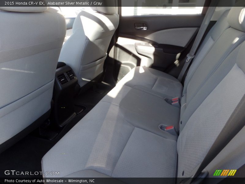 Alabaster Silver Metallic / Gray 2015 Honda CR-V EX
