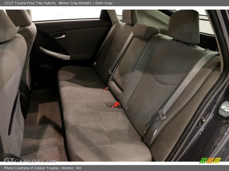 Winter Gray Metallic / Dark Gray 2013 Toyota Prius Two Hybrid