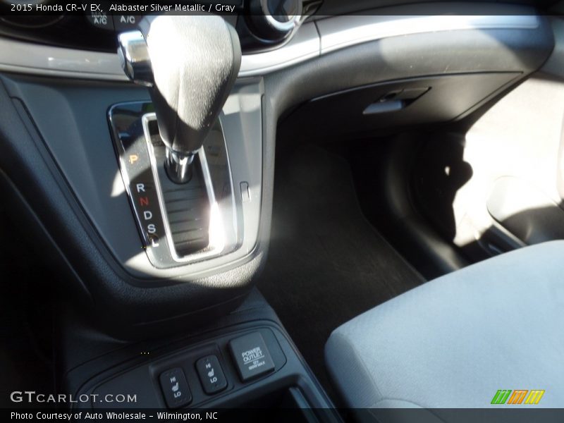 Alabaster Silver Metallic / Gray 2015 Honda CR-V EX