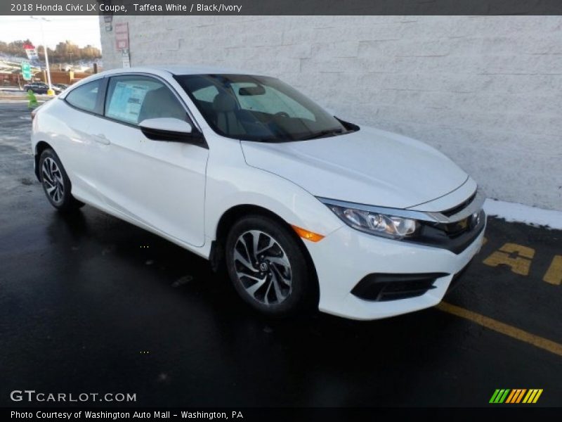 Front 3/4 View of 2018 Civic LX Coupe
