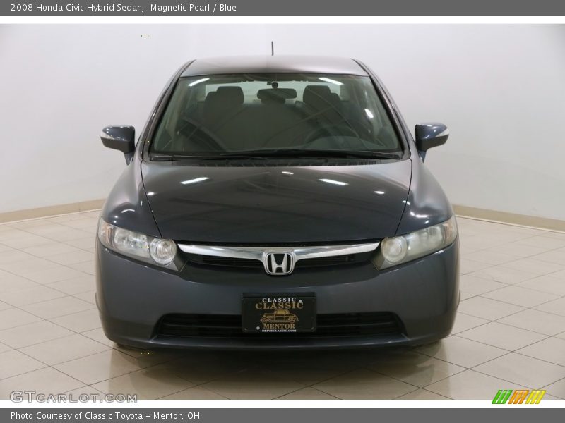 Magnetic Pearl / Blue 2008 Honda Civic Hybrid Sedan