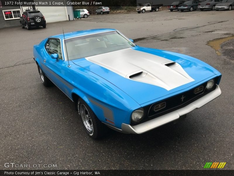 1972 Mustang Mach 1 Coupe Grabber Blue
