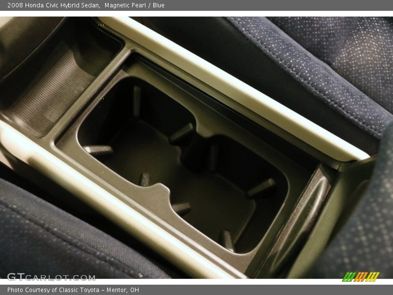 Magnetic Pearl / Blue 2008 Honda Civic Hybrid Sedan
