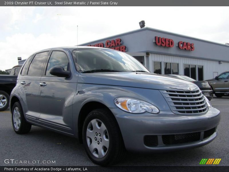 Steel Silver Metallic / Pastel Slate Gray 2009 Chrysler PT Cruiser LX