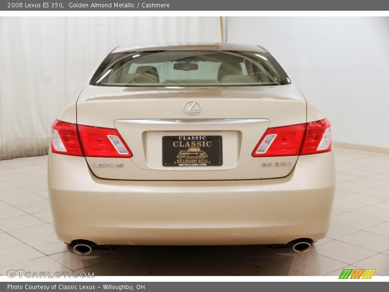 Golden Almond Metallic / Cashmere 2008 Lexus ES 350
