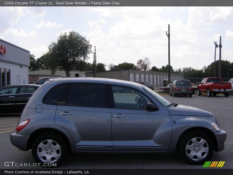 Steel Silver Metallic / Pastel Slate Gray 2009 Chrysler PT Cruiser LX