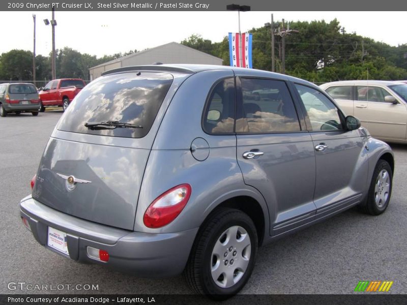 Steel Silver Metallic / Pastel Slate Gray 2009 Chrysler PT Cruiser LX