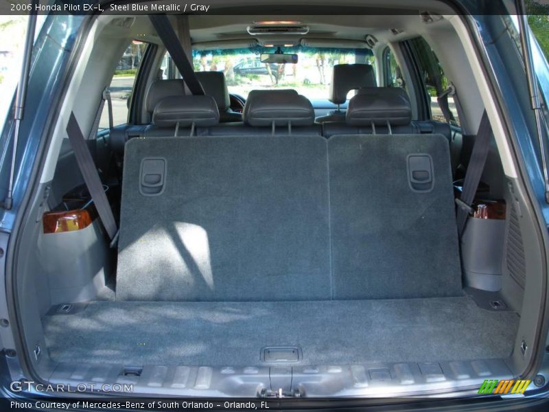 Steel Blue Metallic / Gray 2006 Honda Pilot EX-L