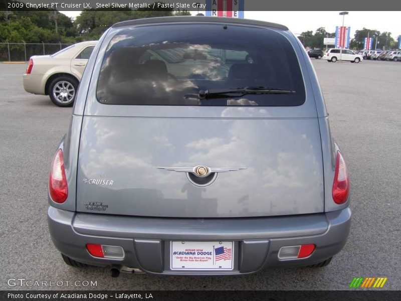 Steel Silver Metallic / Pastel Slate Gray 2009 Chrysler PT Cruiser LX