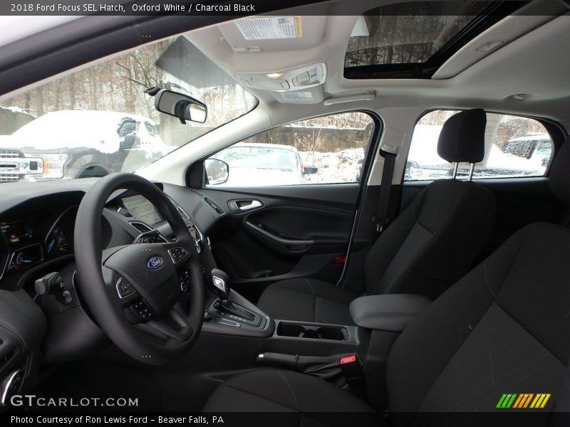 Front Seat of 2018 Focus SEL Hatch