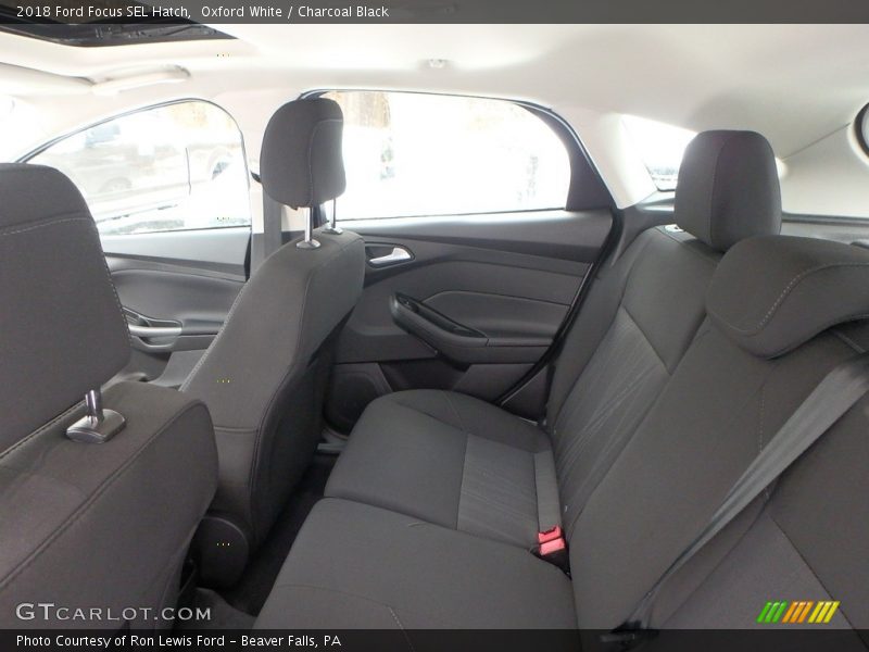 Rear Seat of 2018 Focus SEL Hatch