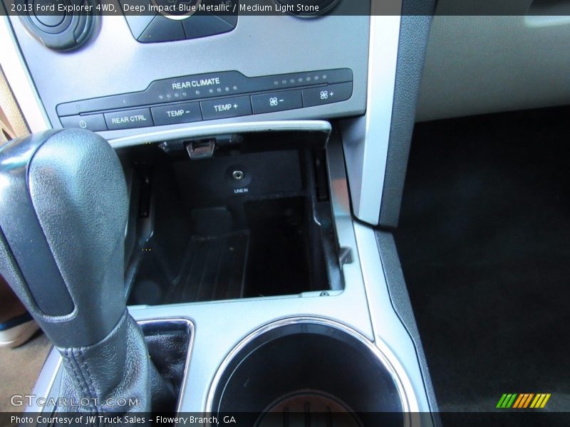 Deep Impact Blue Metallic / Medium Light Stone 2013 Ford Explorer 4WD