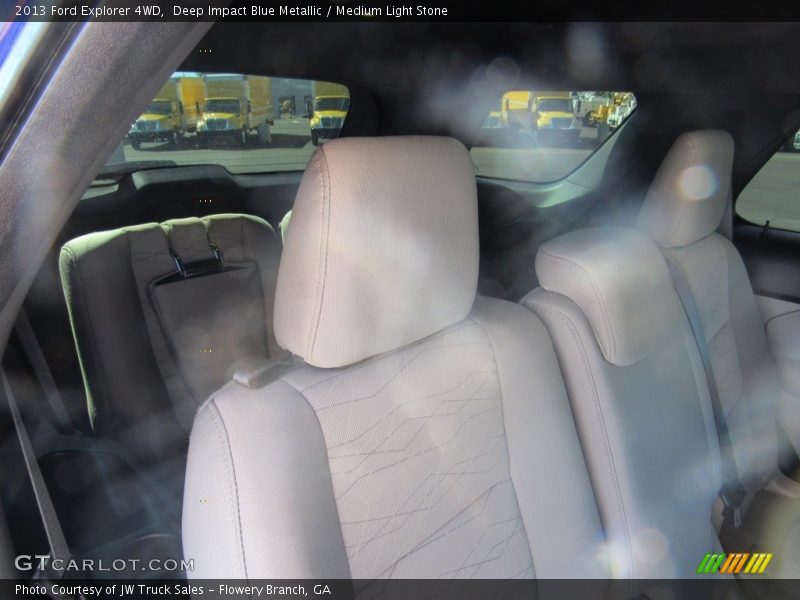 Deep Impact Blue Metallic / Medium Light Stone 2013 Ford Explorer 4WD