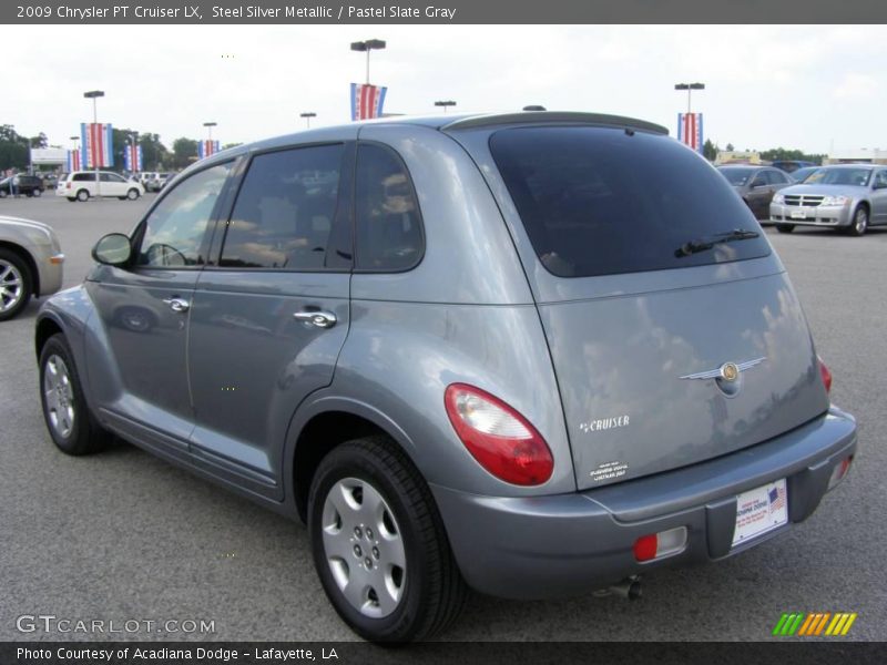 Steel Silver Metallic / Pastel Slate Gray 2009 Chrysler PT Cruiser LX