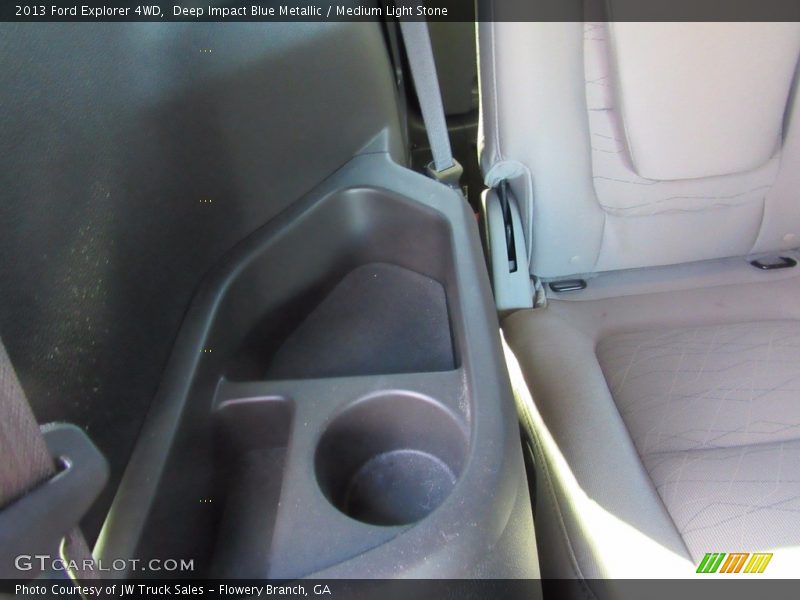 Deep Impact Blue Metallic / Medium Light Stone 2013 Ford Explorer 4WD