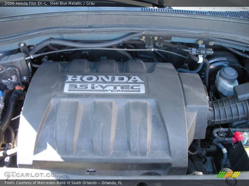Steel Blue Metallic / Gray 2006 Honda Pilot EX-L