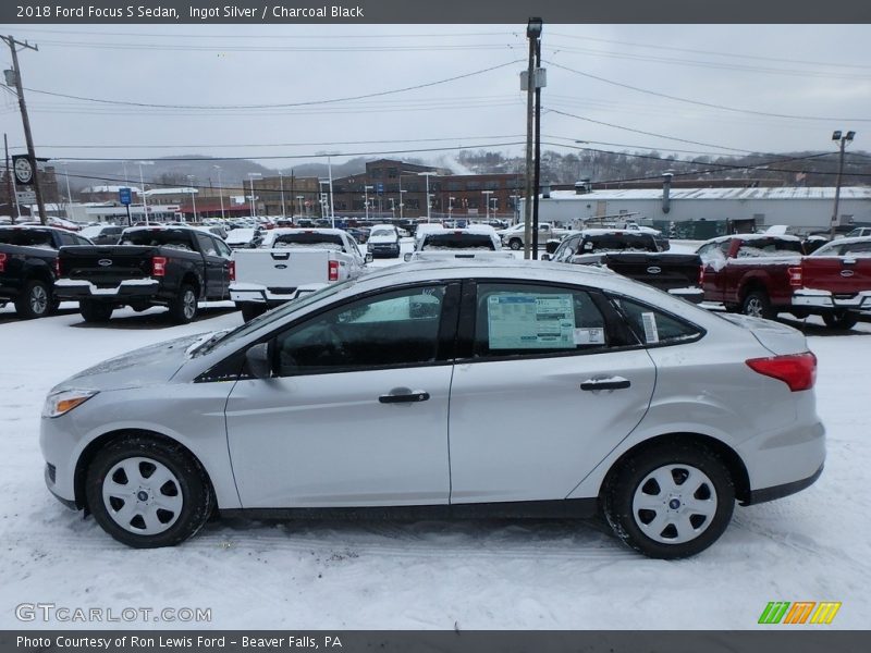  2018 Focus S Sedan Ingot Silver