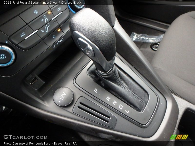  2018 Focus S Sedan 6 Speed Automatic Shifter