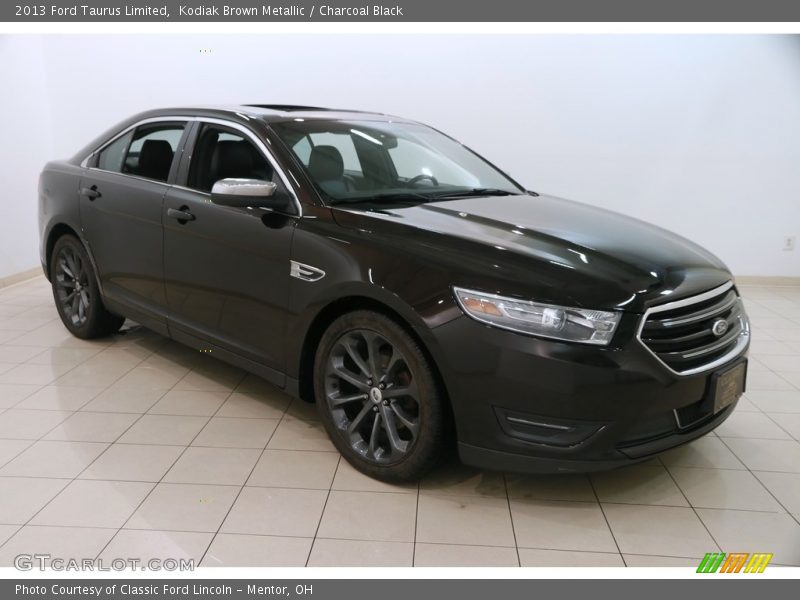 Kodiak Brown Metallic / Charcoal Black 2013 Ford Taurus Limited