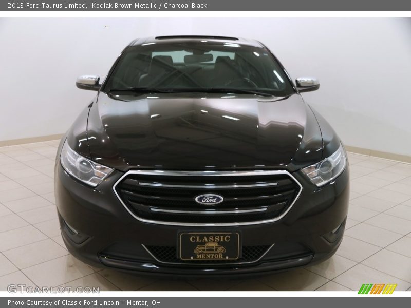 Kodiak Brown Metallic / Charcoal Black 2013 Ford Taurus Limited