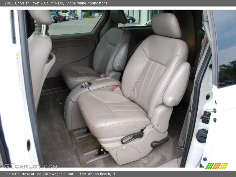 Stone White / Sandstone 2001 Chrysler Town & Country LXi