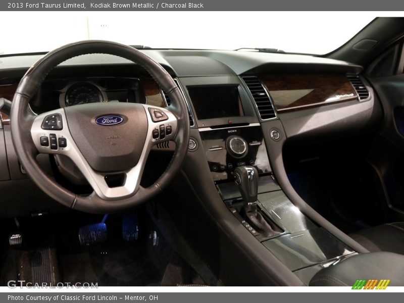 Kodiak Brown Metallic / Charcoal Black 2013 Ford Taurus Limited