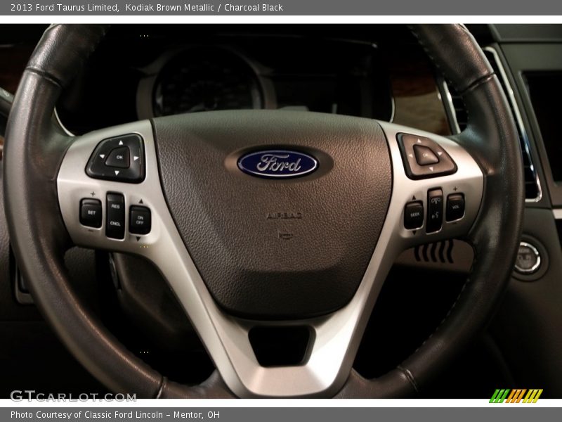 Kodiak Brown Metallic / Charcoal Black 2013 Ford Taurus Limited