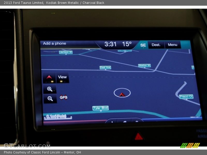 Kodiak Brown Metallic / Charcoal Black 2013 Ford Taurus Limited