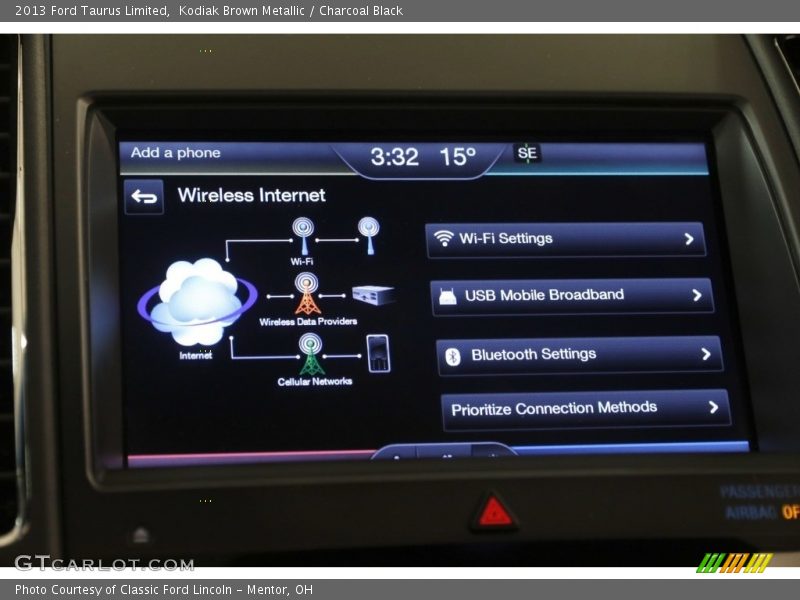 Kodiak Brown Metallic / Charcoal Black 2013 Ford Taurus Limited
