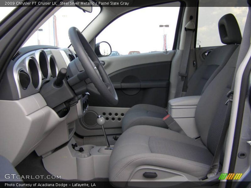 Steel Silver Metallic / Pastel Slate Gray 2009 Chrysler PT Cruiser LX
