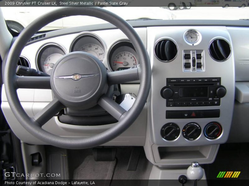 Steel Silver Metallic / Pastel Slate Gray 2009 Chrysler PT Cruiser LX