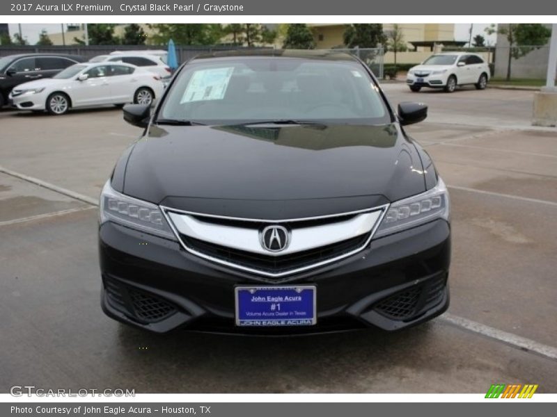 Crystal Black Pearl / Graystone 2017 Acura ILX Premium