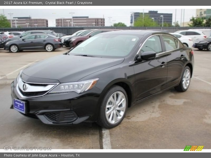 Crystal Black Pearl / Graystone 2017 Acura ILX Premium