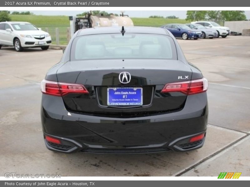 Crystal Black Pearl / Graystone 2017 Acura ILX Premium