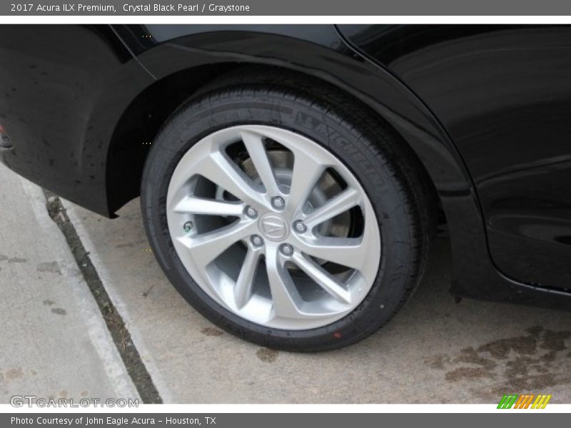 Crystal Black Pearl / Graystone 2017 Acura ILX Premium