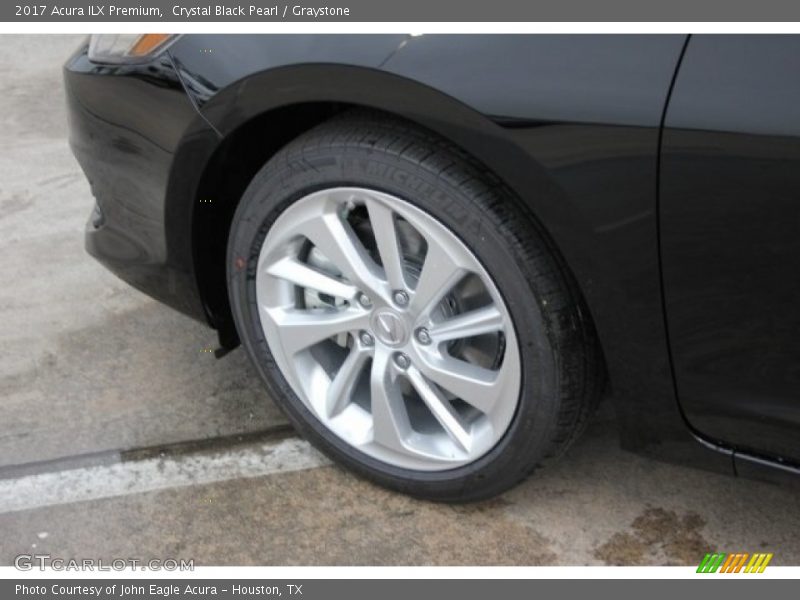 Crystal Black Pearl / Graystone 2017 Acura ILX Premium